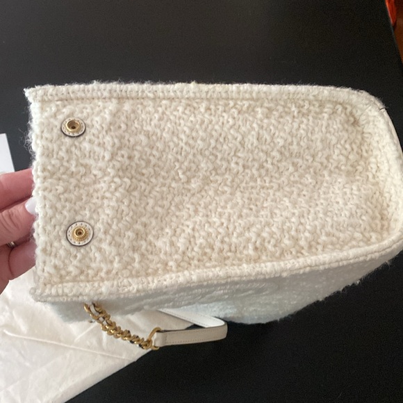 *NWT* Tory Burch Ella Chain Tote - Color is New Cream - Picture 12 of 17